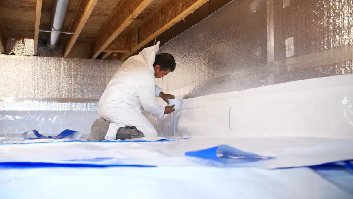 Professional Vapor Barrier Installation